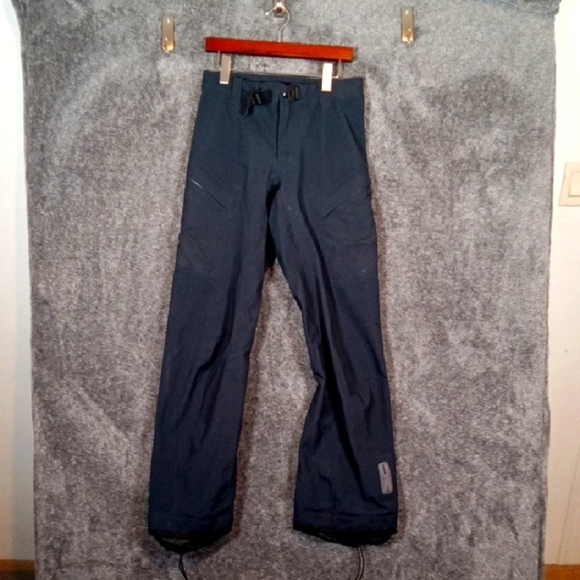 Arcteryx Gore-tex Womens Ski Pants Blue Snowboard Recco Tech Size S/P - Picture 1 of 13